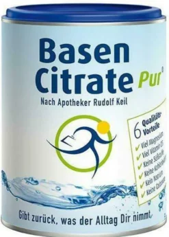 Basen Citrate Pur nach Apotheker Rudolf Keil 216 g Pulver