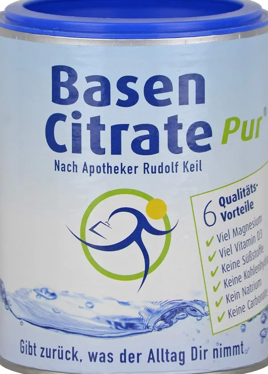 Basen Citrate Pur nach Apotheker Rudolf Keil 216 g Pulver