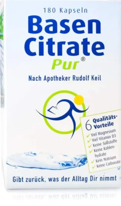 Basen Citrate Pur N.Apotheker Rudolf Keil Kapseln