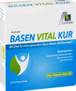 Basen Vital Kur Plus Vitamin D3 + K2 20 Portionssticks