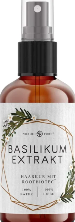Basilikum Extrakt Haarkur mit RootBioTec 100 ml