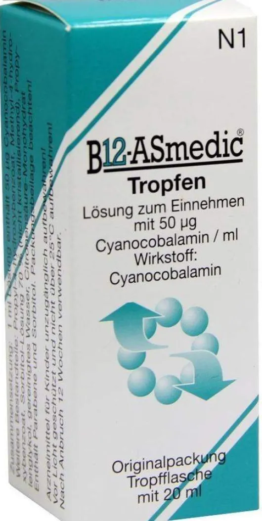 B12 Asmedic 20 ml Tropfen zum Einnehmen