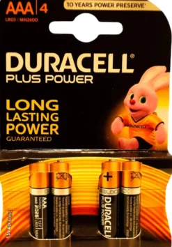 Batterien Micro Lr 03 Aaa Mn2400 Duracell Plus