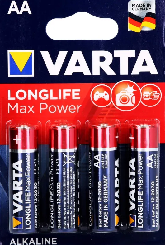 Batterien Mignon Lr6 Aa 4706 Varta Max