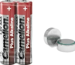 Batterien Set für 3201175 Ohr-Reiniger, 4xAlkaline AG3+2xAAABatterien Camelion