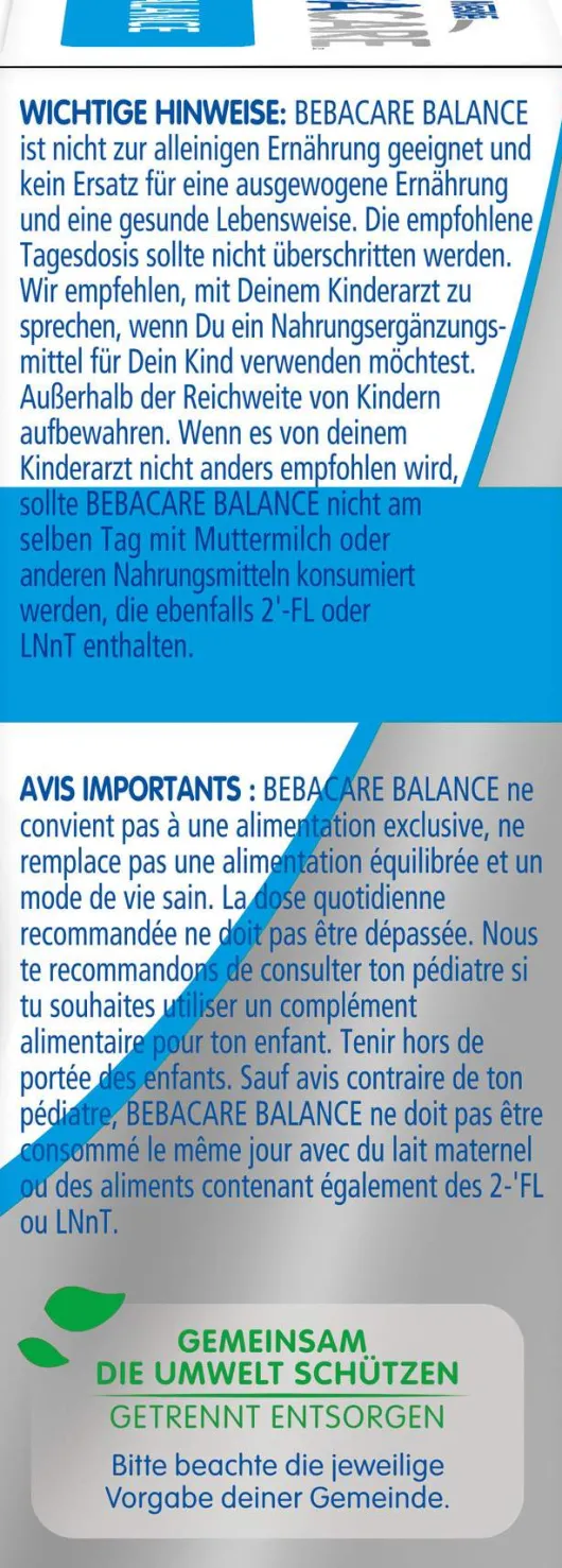 Bebacare Balance 14 Portionsbeutel