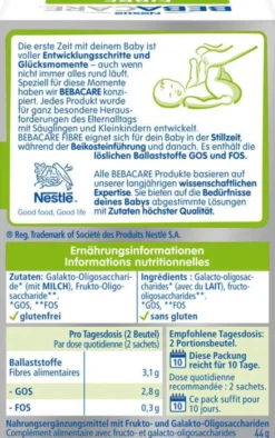 Bebacare Fibre Ballaststoffe 20 Portionsbeutel