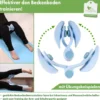 Beckenboden und Hüfttrainer blau Vital Comfort 1 Stück