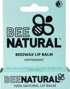 Bee Natural Lip Balm Peppermint-Pfefferminz