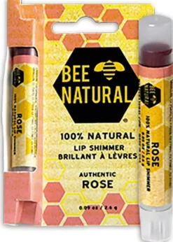 Bee Natural Lippenpflegestift Shimmer Rose