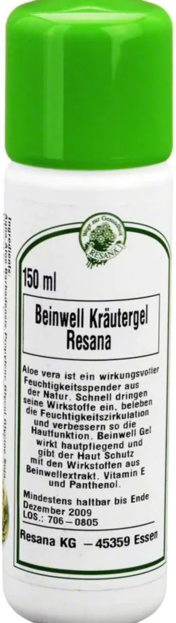 Beinwell Kräutergel Resana 150 ml Gel