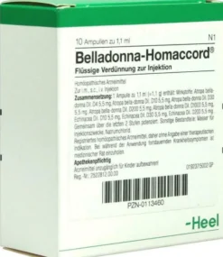 Belladonna Homaccord Ampullen 10 Ampullen