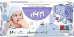 Bella Happy Baby Feuchttücher Allantoin & Vit.E 64 Stück