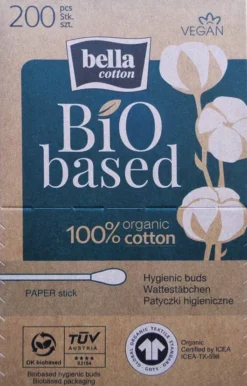 Bella Wattestäbchen Cotton Bio Based