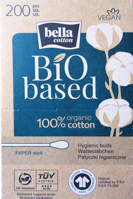 Bella Wattestäbchen Cotton Bio Based