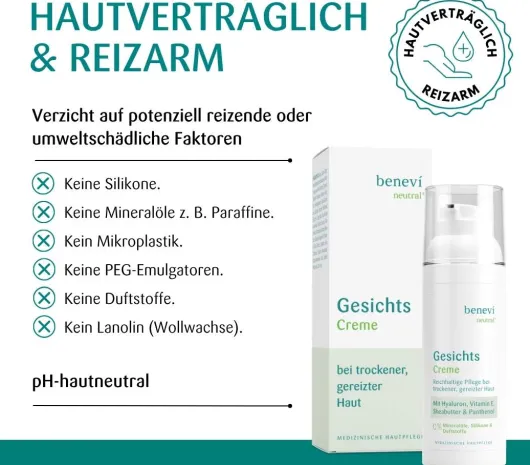 Benevi Neutral Gesichtscreme 50 ml