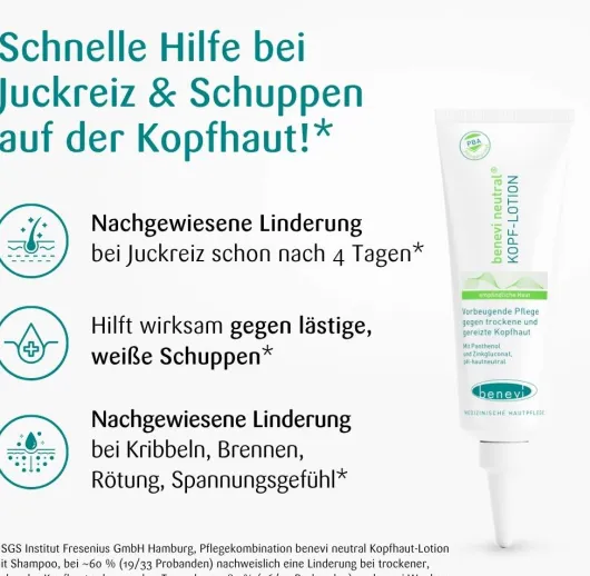 Benevi Neutral Kopf-Lotion