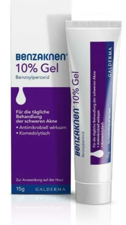 Benzaknen 10% Gel 15 G