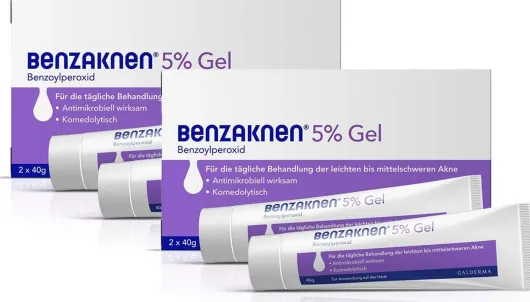 Benzaknen 5% Gel 4 x 40 g