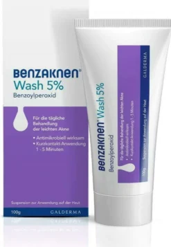 Benzaknen Wash 5 % Suspension 100g