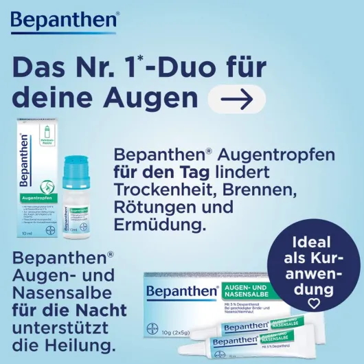 Bepanthen Augen- und Nasensalbe 10 g