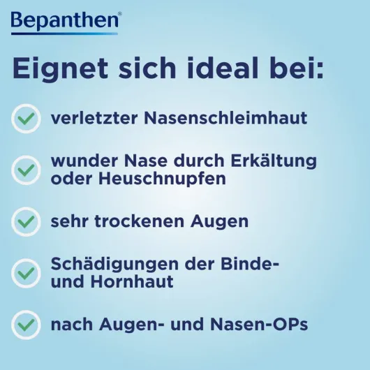 Bepanthen Augen- und Nasensalbe 10 g