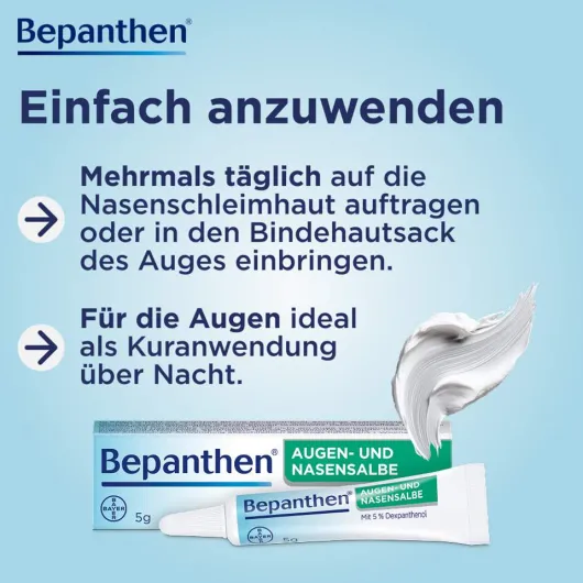 Bepanthen Augen- und Nasensalbe 10 g