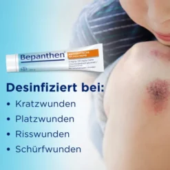 Bepanthen Wund und Heilsalbe 100 g + Antiseptische Wundcreme 20 g