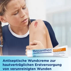 Bepanthen Wund und Heilsalbe 100 g + Antiseptische Wundcreme 20 g