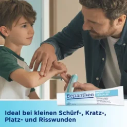 Bepanthen Wund und Heilsalbe 100 g + Antiseptische Wundcreme 20 g