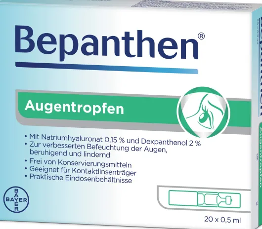 Bepanthen 20 x 0.5 ml Augentropfen