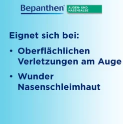 Bepanthen 20 x 0,5 ml Augentropfen + Bepanthen Augen & Nasensalbe 10 g
