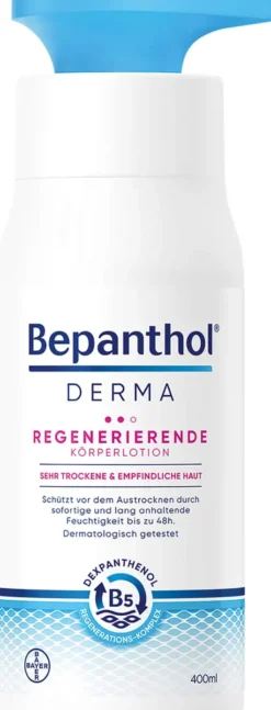 Bepanthol DERMA Regenerierende Körperlotion 400 ml Pumpspender