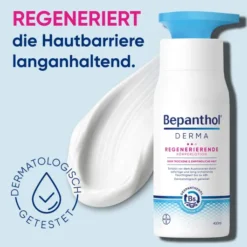 Bepanthol DERMA Regenerierende Körperlotion 400 ml Pumpspender