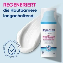 Bepanthol DERMA Regenerierende Gesichtscreme 50 ml Pumpflasche