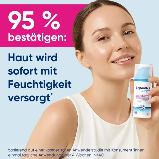 Bepanthol DERMA Regenerierende Gesichtscreme 50 ml Pumpflasche