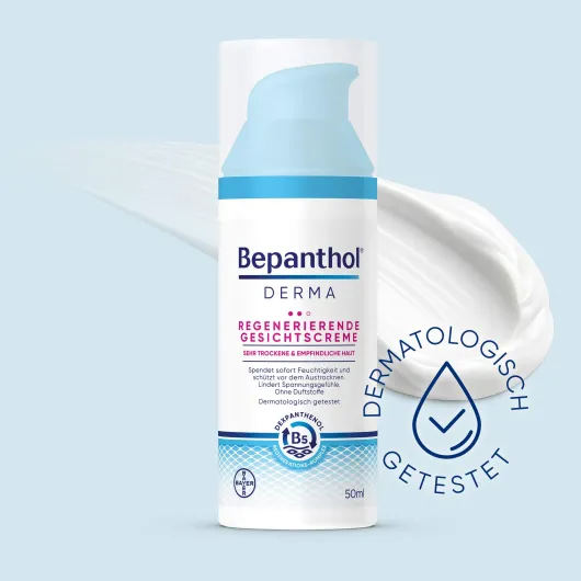 Bepanthol DERMA Regenerierende Gesichtscreme 50 ml Pumpflasche