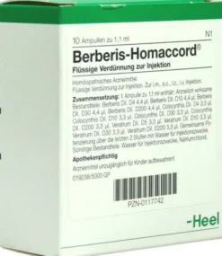 Berberis Homaccord 10 Ampullen