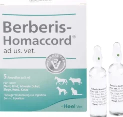 Berberis Homaccord vet. 5 X 5 ml Ampullen