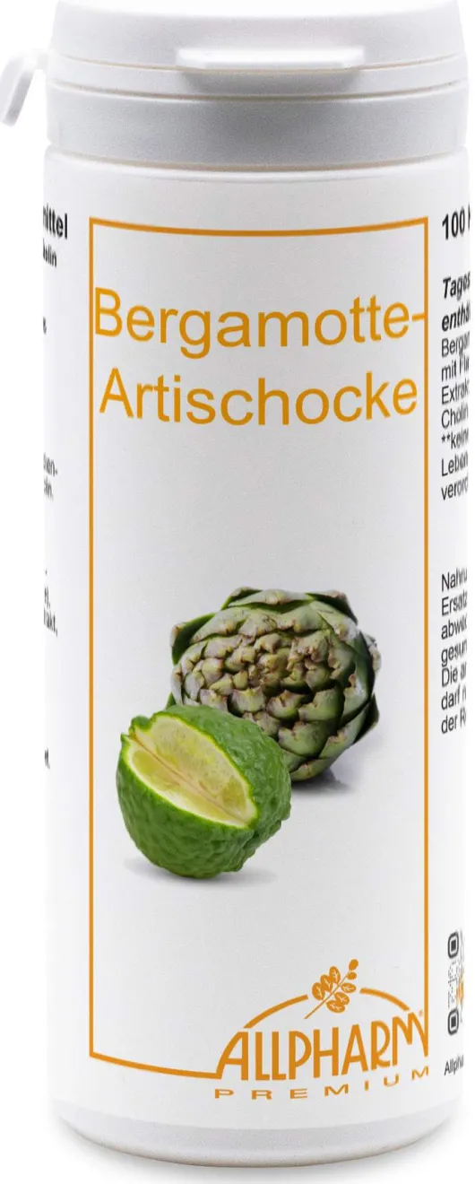 Bergamotte - Artischocke 100 Kapseln