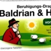 Beruhigungs Dragees Baldrian & Hopfen 60 überzogene Tabletten