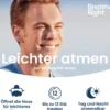 Besser Atmen Breathe Right 30 Nasenpflaster normal beige