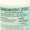 Betacarotin 2000 100 Kapseln
