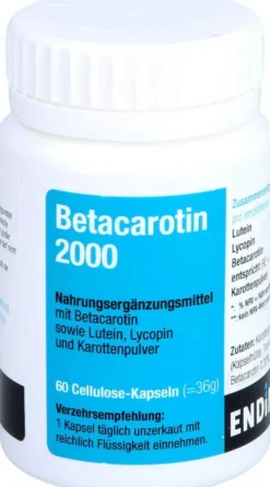Betacarotin 2000 60 Kapseln