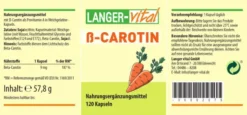 Beta Carotin 9 mg 120 Kapseln