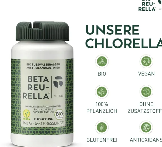 Beta Reu Rella Süßwasseralgen 640 Tabletten