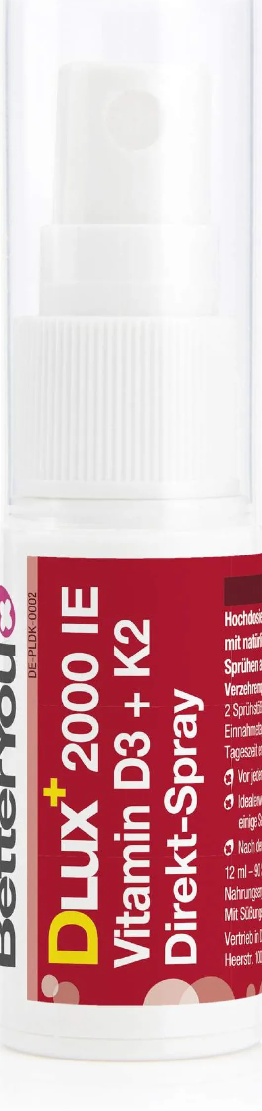 Betteryou Vitamin D3 + K2 Direkt-Spray 12 ml