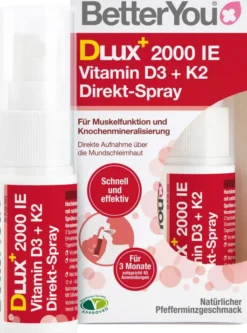Betteryou Vitamin D3 + K2 Direkt-Spray 12 ml