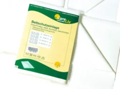 Bettschutzeinlage Folie Frottee 100x200cm