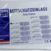 Bettschutzeinlage 40x50cm Folie Frottee